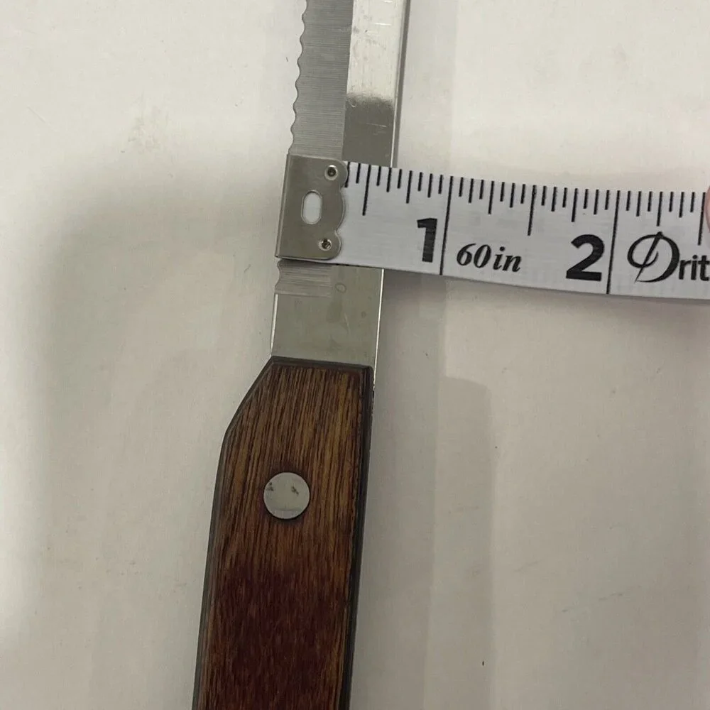 Royalton 8.5” Serrated Blade- Bread Meat‎ Knife Kitchen Utensil Wood Handle